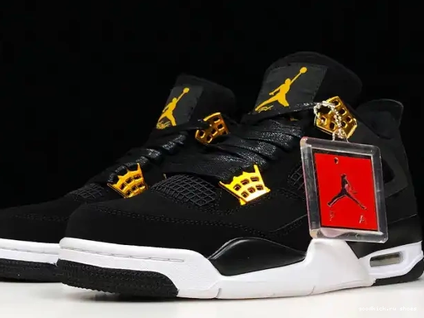 Cheap 308497-032 Air 4 Metallic Jordan Royalty Gold-White Black 0323